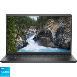 Laptop Dell Vostro 3510, 15.6 Inch Full HD, Intel Core I3 115G4, 8 GB DDR4, 512 GB SSD, Intel UHD, Linux, Negru